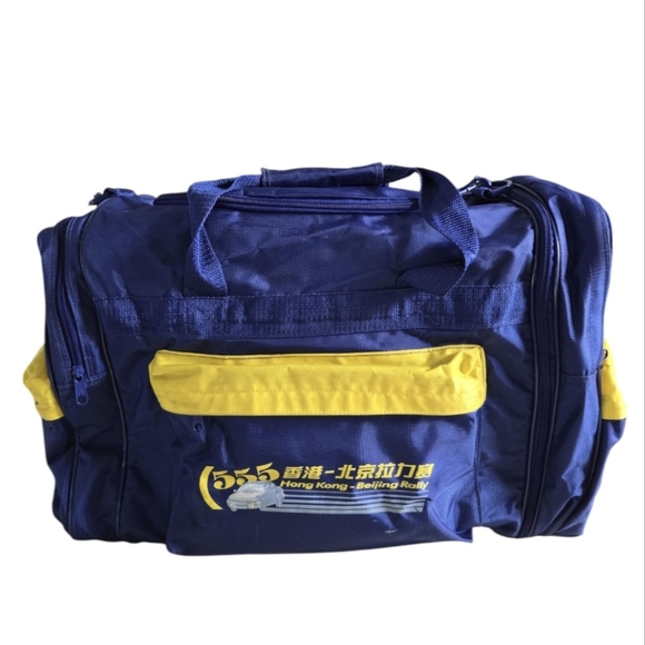 VTG 555 Blue Travel Duffle Bag With Detachable Backpack - Picture 1 of 10